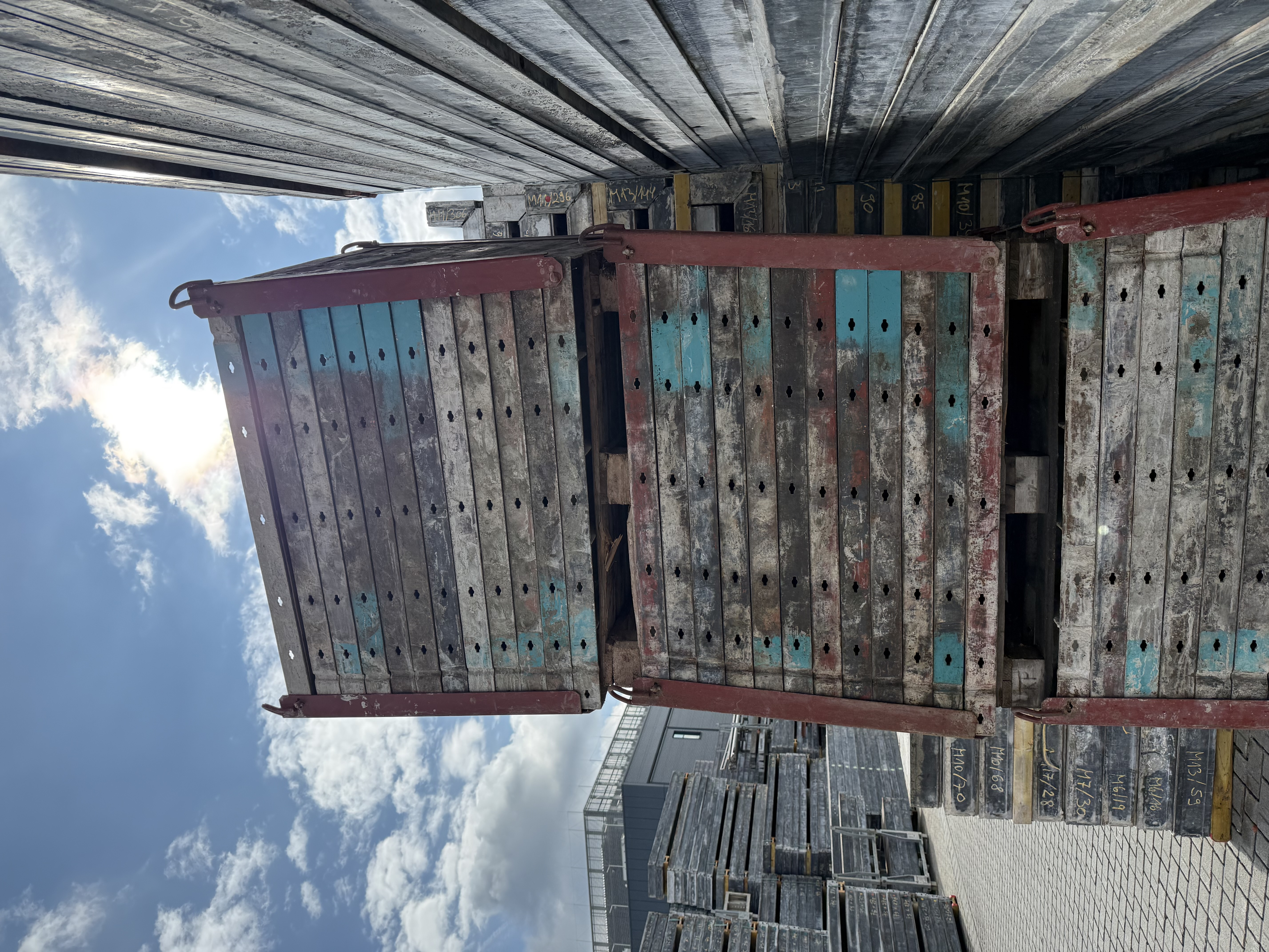 PASCHAL Raster & GE Schalung gebraucht – über 500 m² Sonderposten | so001440