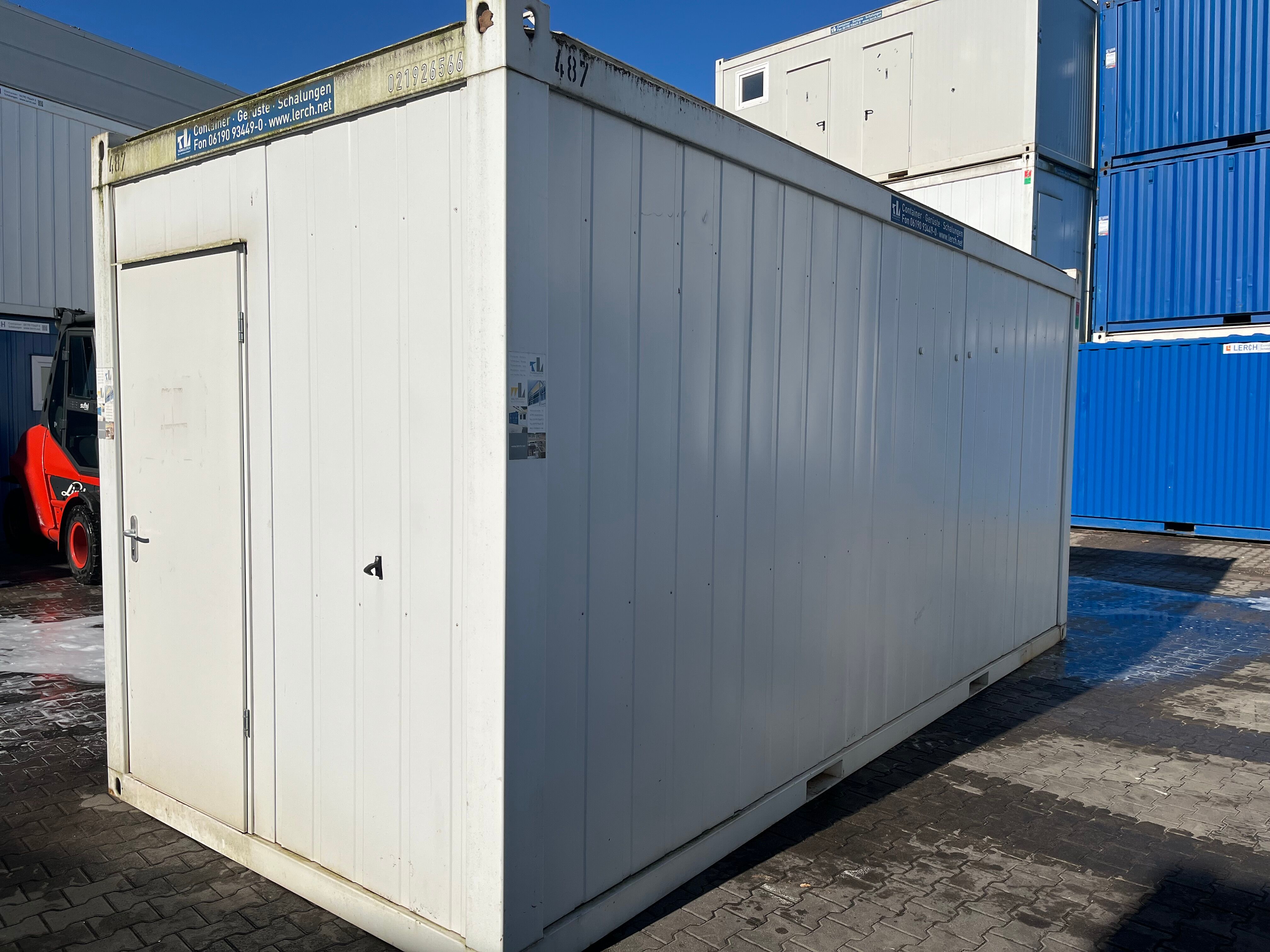 Aktionspreis Bürocontainer 20Fuß | *** - guter Zustand |I24