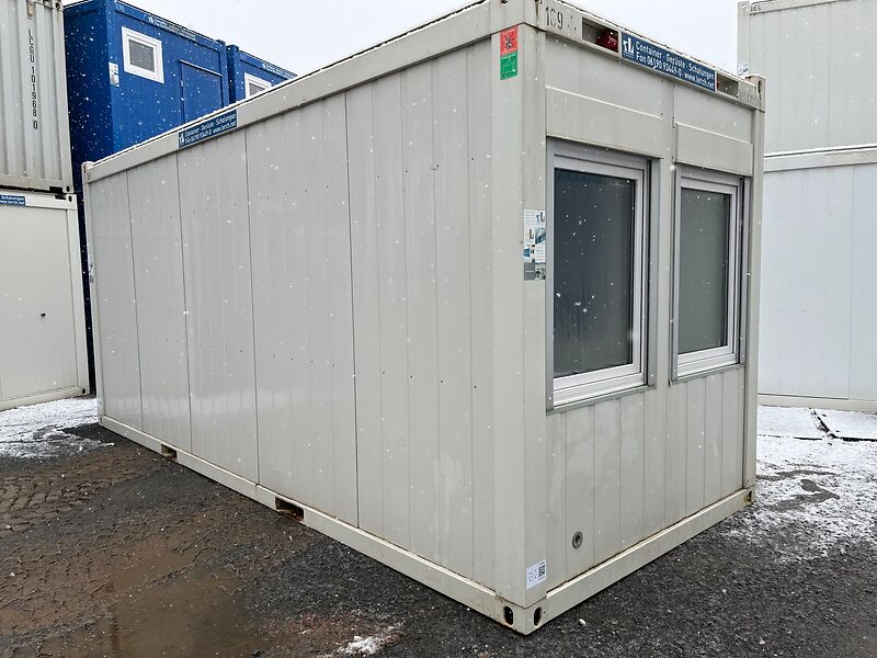 Aktionspreis Bürocontainer 20 Fuß | 3 Sterne - guter Zustand