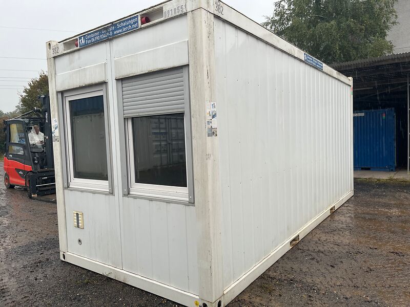 Aktionspreis Bürocontainer 20 Fuß | 3 Sterne - guter Zustand
